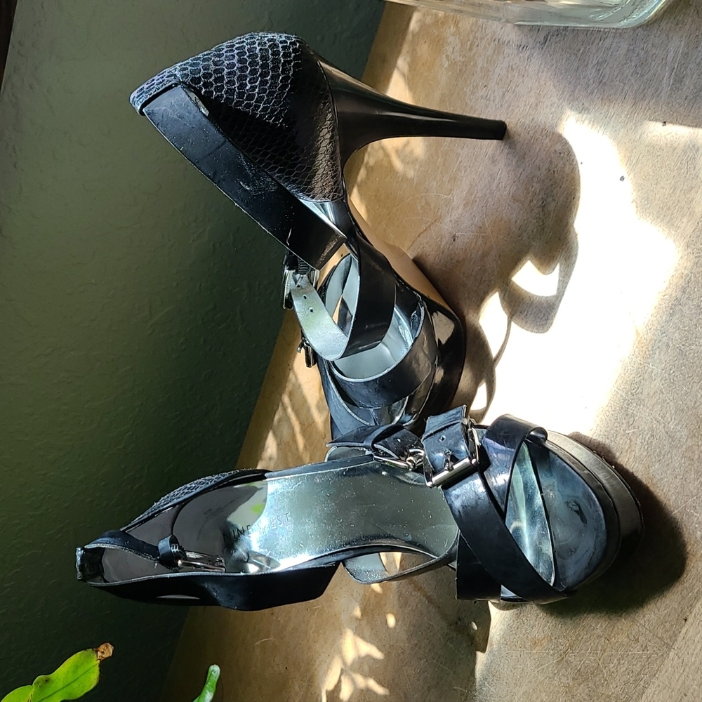 Sexy high heel. Ankle strap.